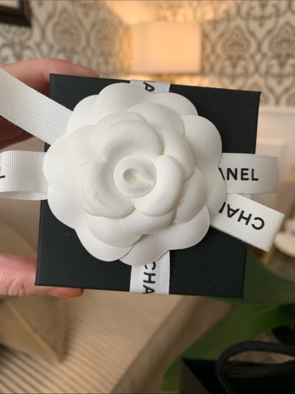 Absolutely stunning, limited edition authentic Chanel CC studs with crystals
